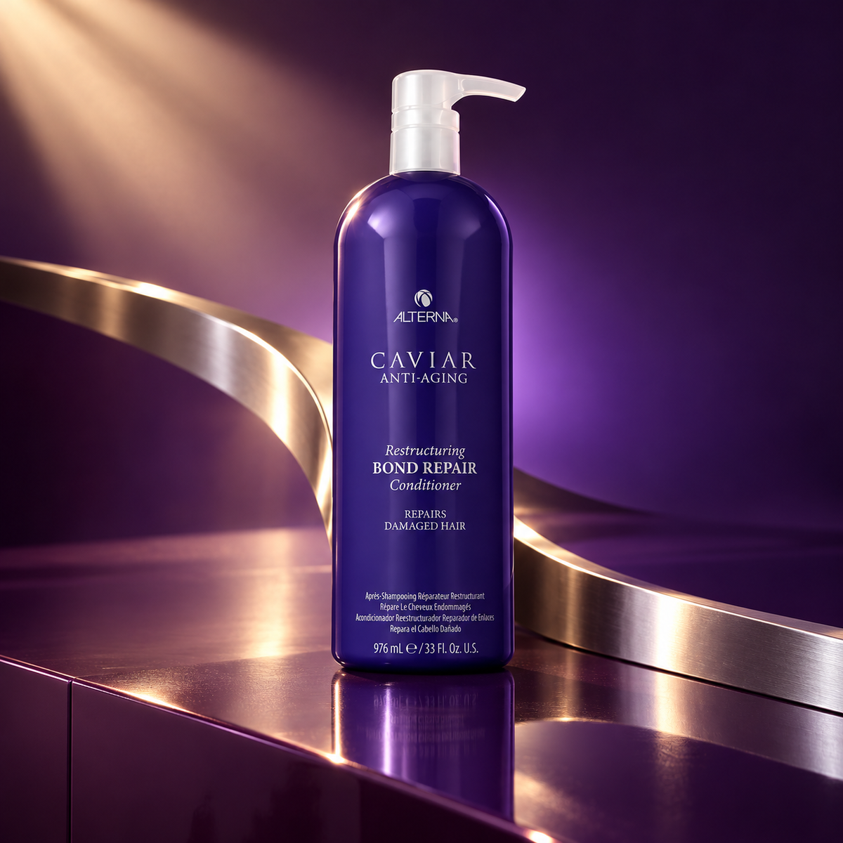 Alterna Caviar Anti-Aging Restructuring Bond Repair 976 ml – produktová scéna – MrRizz
