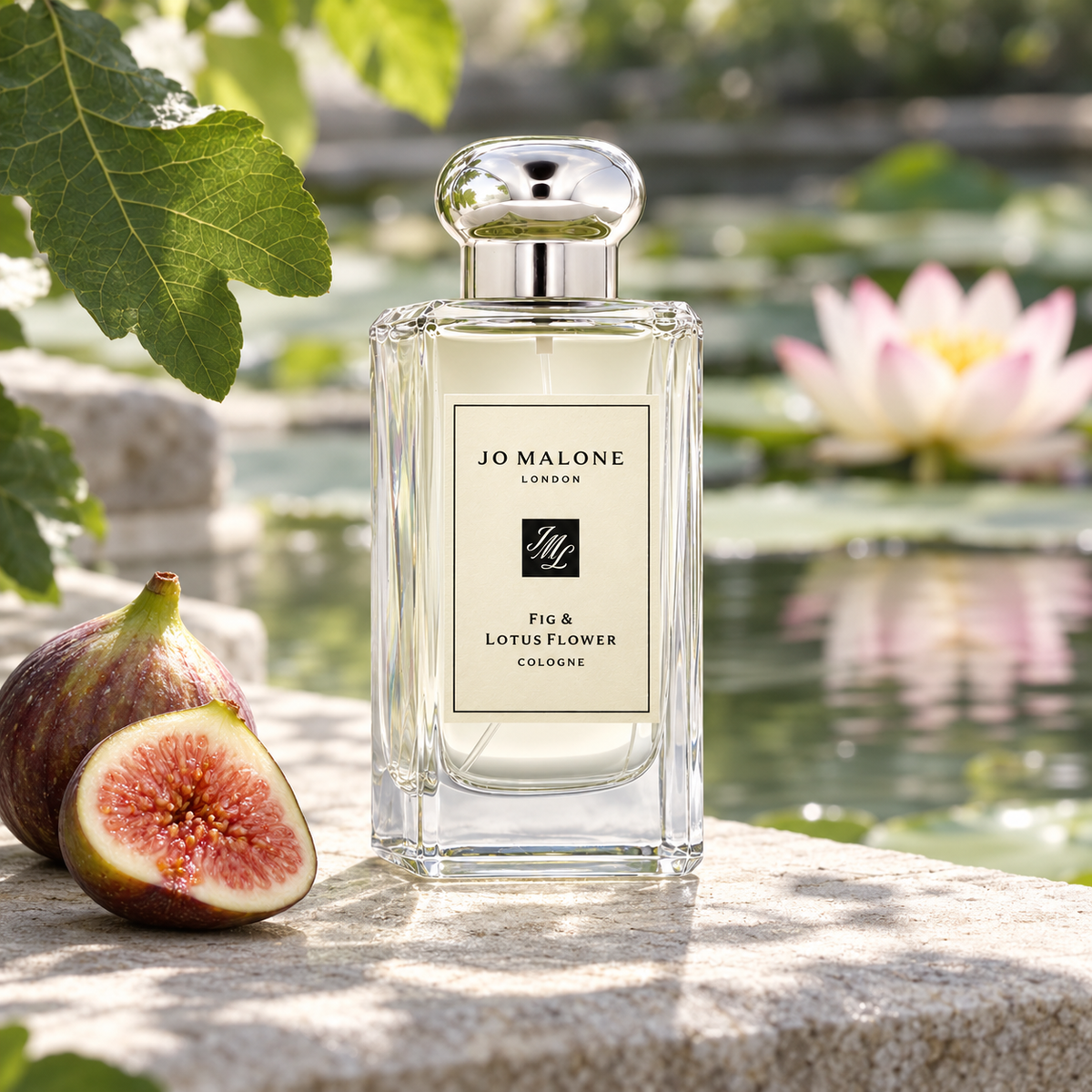Jo Malone Fig & Lotus Flower 100 ml v kreativním zátiší – MrRizz