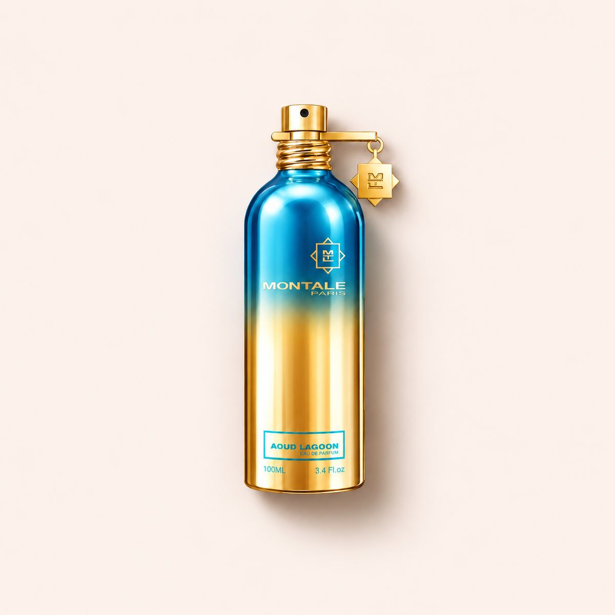 Montale Aoud Lagoon 100 ml na béžovém pozadí – MrRizz