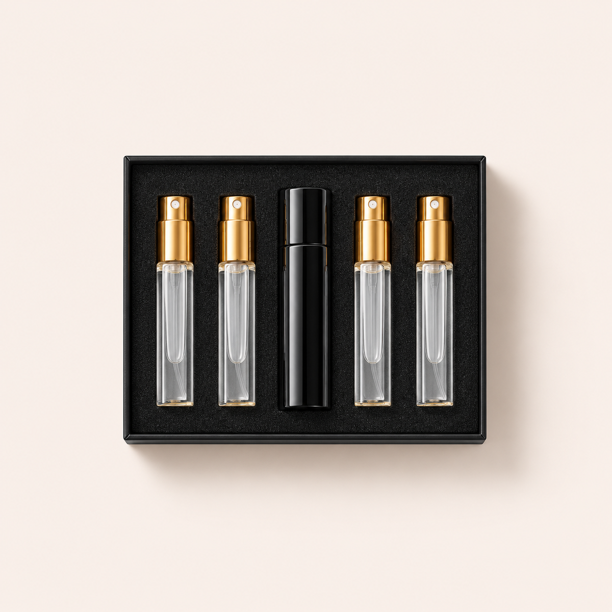 M. Micallef Travel Atomizer Collection sada 4×10 ml + pouzdro – MrRizz