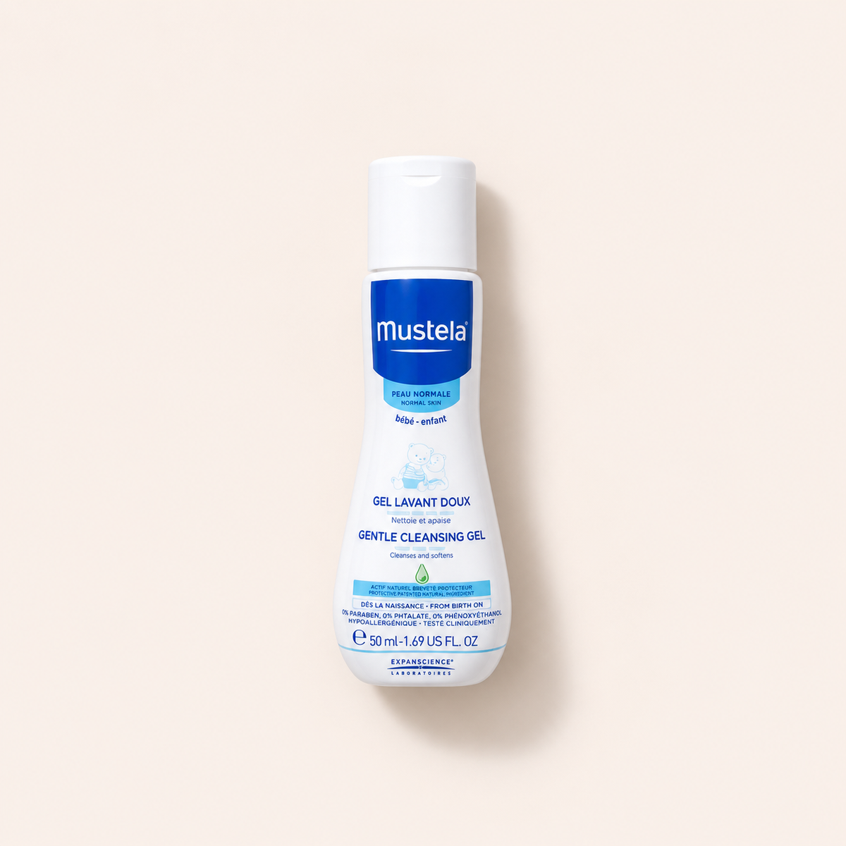 Mustela Bébé Gentle Cleansing Gel 50 ml – MrRizz