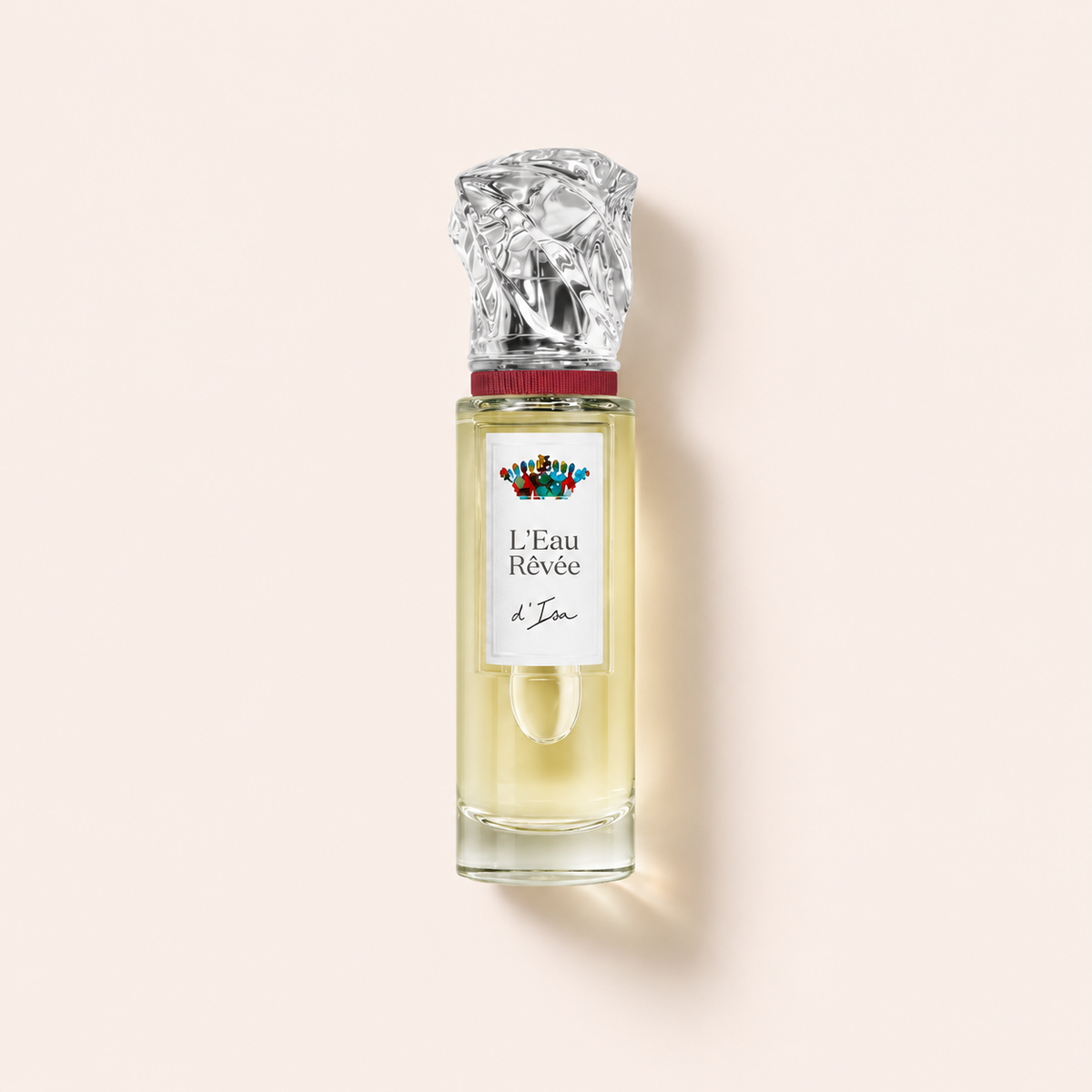 Sisley L'Eau Revée D'Isa EDT 50 ml na béžovém pozadí – MrRizz