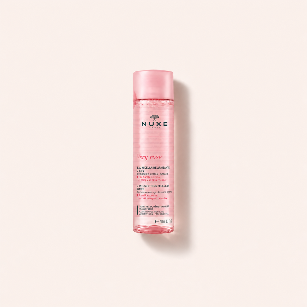 NUXE Very Rose 3-In-1 Soothing 200 ml