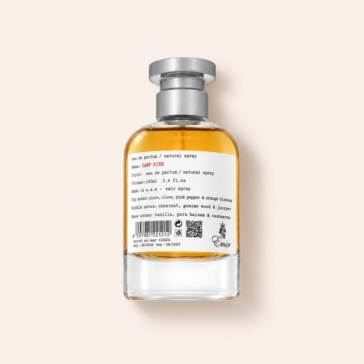 Emir Camp Fire EDP 100 ml – MrRizz