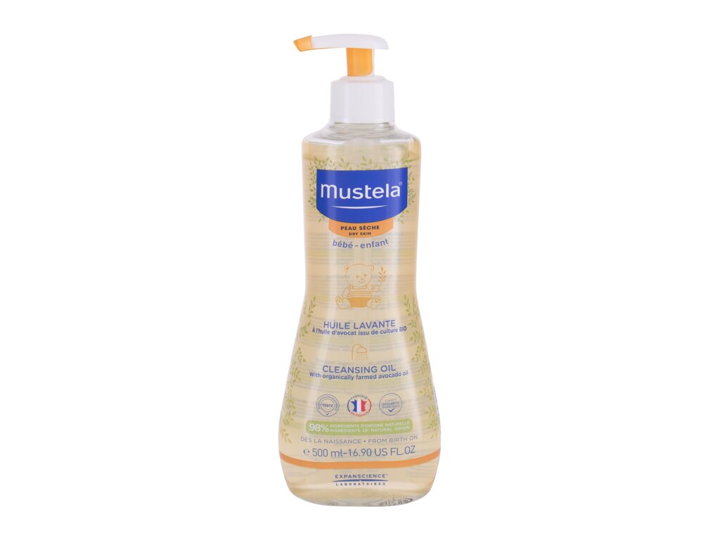 Mustela Bébé Cleansing Oil 500 ml - 500ml - Koupelový olej