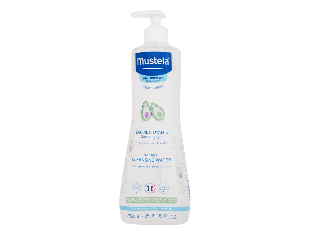 Mustela Bébé Cleansing Water 750 ml - 750ml - Čisticí voda