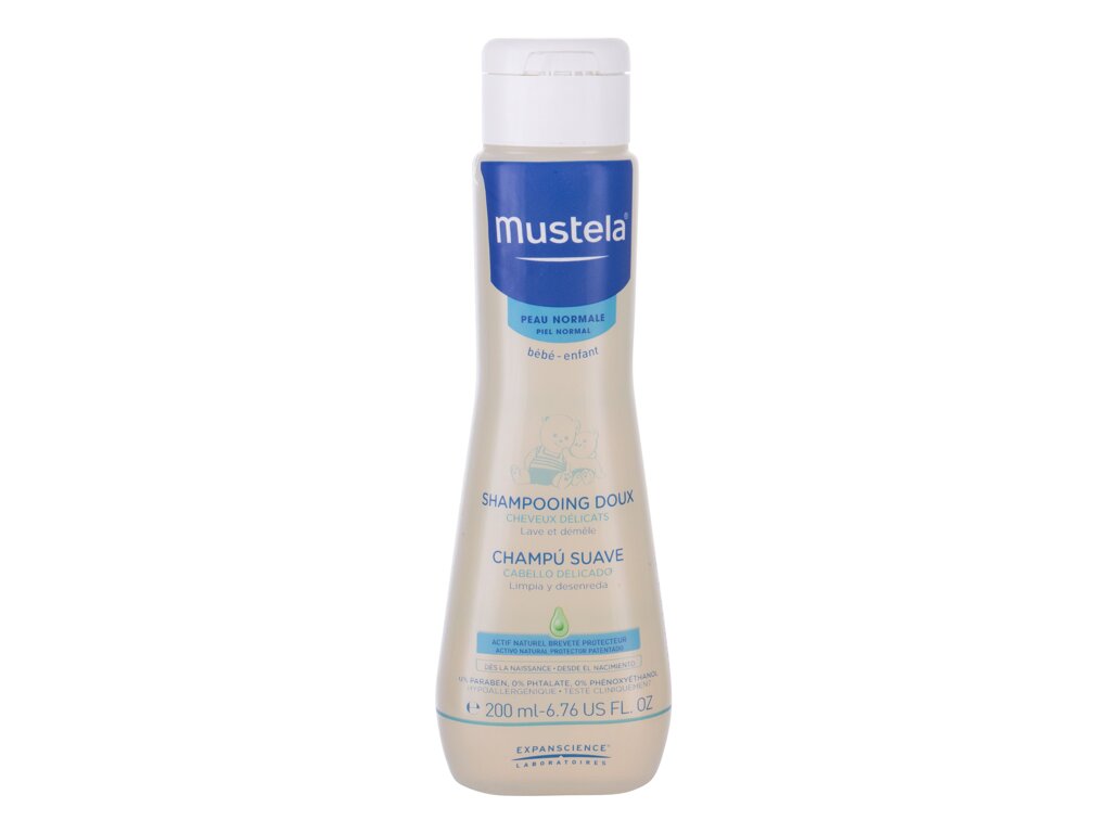 Mustela Bébé Gentle Shampoo 200 ml - 200ml - Šampon