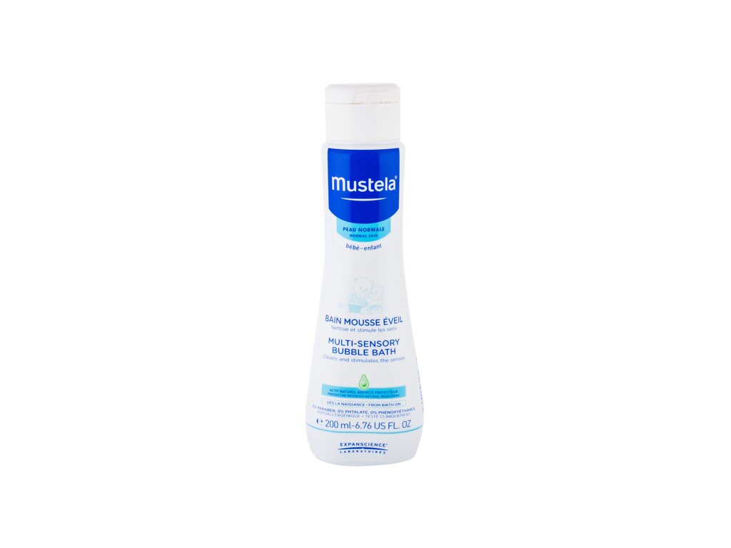 Mustela Bébé Multi-Sensory Bubble Bath 200 ml - 200ml - Sprchový gel