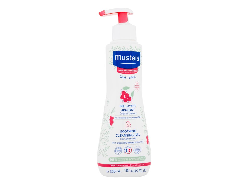 Mustela Bébé Soothing Cleansing Gel 300 ml - 300ml - Sprchový gel
