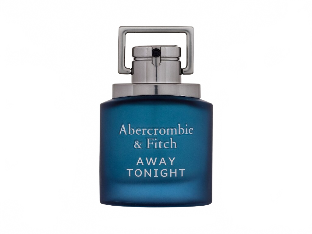 Flakon Abercrombie & Fitch Away Tonight EDT 50 ml na béžovém pozadí – MrRizz