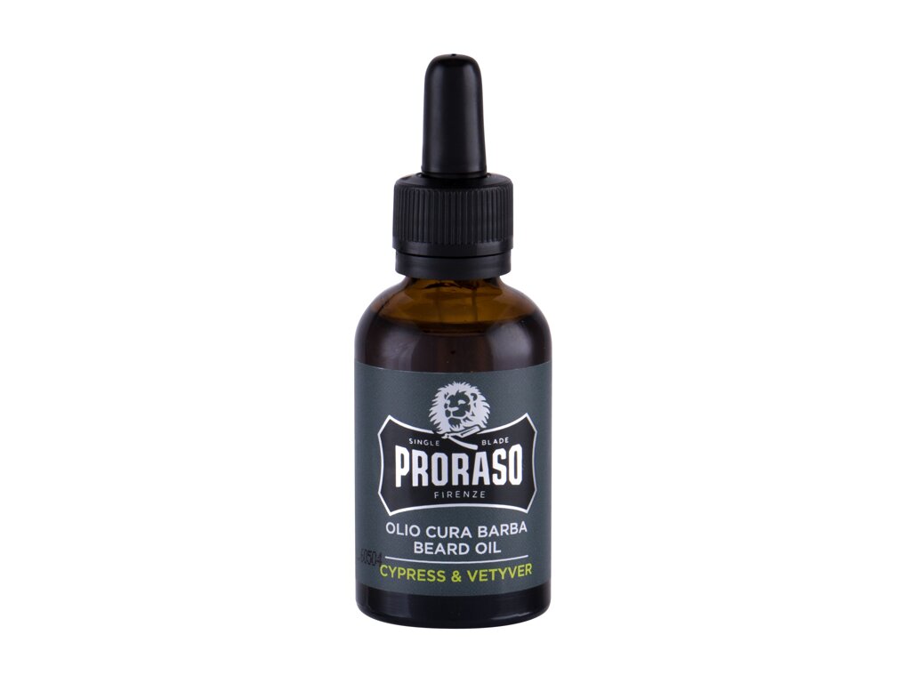 PRORASO Cypress & Vetyver Beard Oil 30 ml - 30ml - Olej na vousy