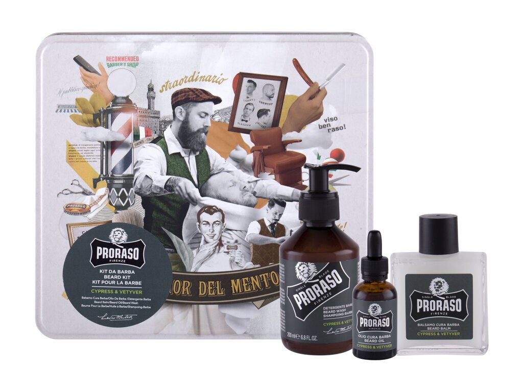PRORASO Cypress & Vetyver Beard Wash 200 ml - 200ml - Šampon na vousy