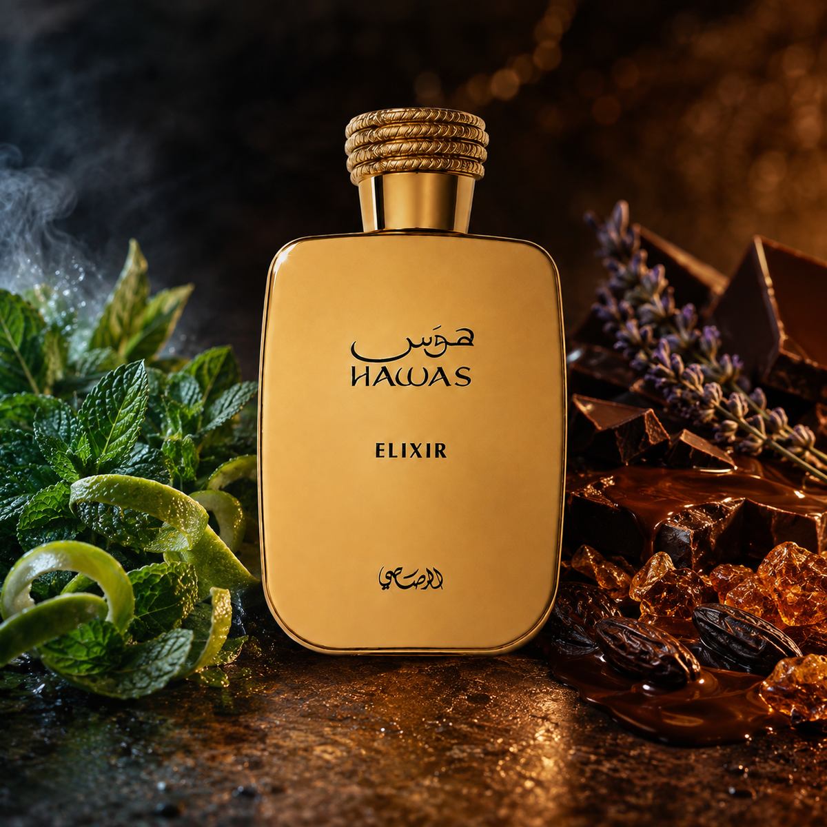 Rasasi Hawas Elixir EDP – kontrast máty a tmavé čokolády – MrRizz