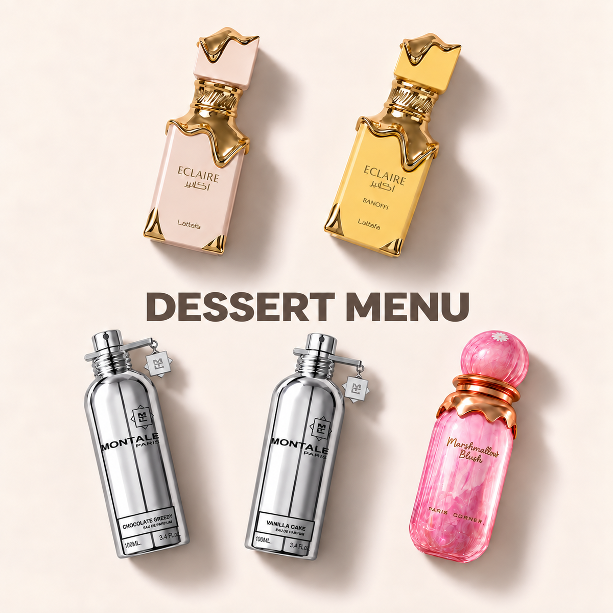 Dessert Menu – set unisex – MrRizz