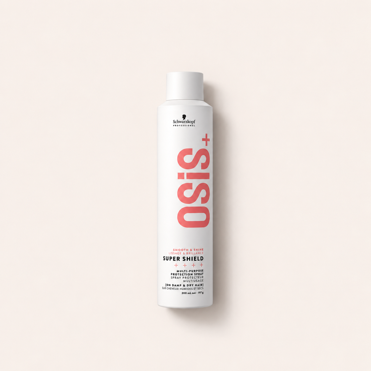 Schwarzkopf Professional Osis+ Super Shield Multi-Purpose Protection Spray 300 ml – pro tepelnou úpravu vlasů – MrRizz