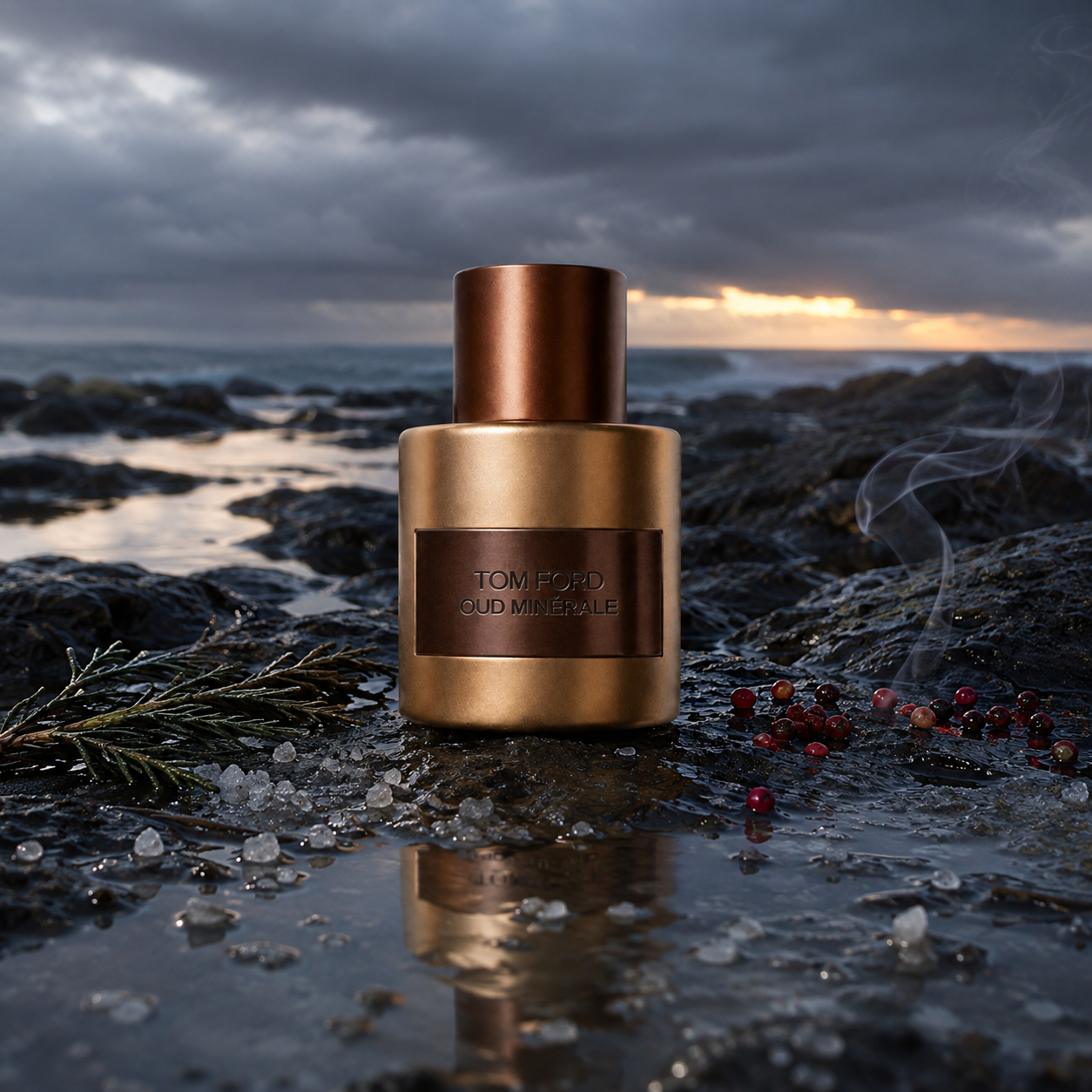Tom Ford Oud Minérale na minerálním pobřeží po bouři – MrRizz