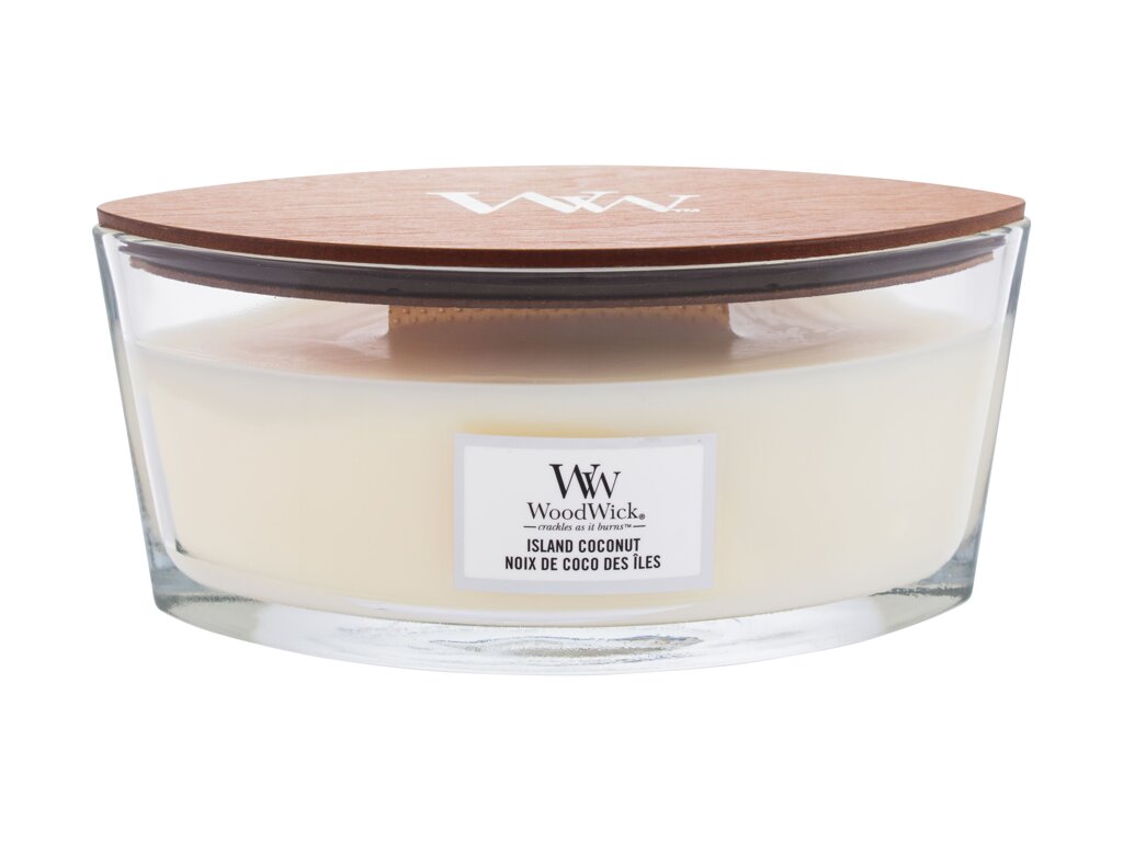 WoodWick Island Coconut 453,6 ml - 453,6ml - Vonná svíčka