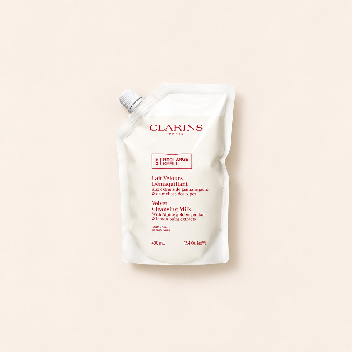Clarins Velvet Cleansing Milk 400 ml