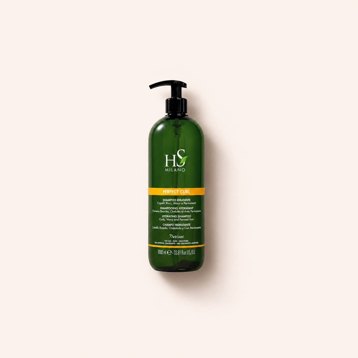 HS MILANO Perfect Curl Hydrating Shampoo 1000 ml