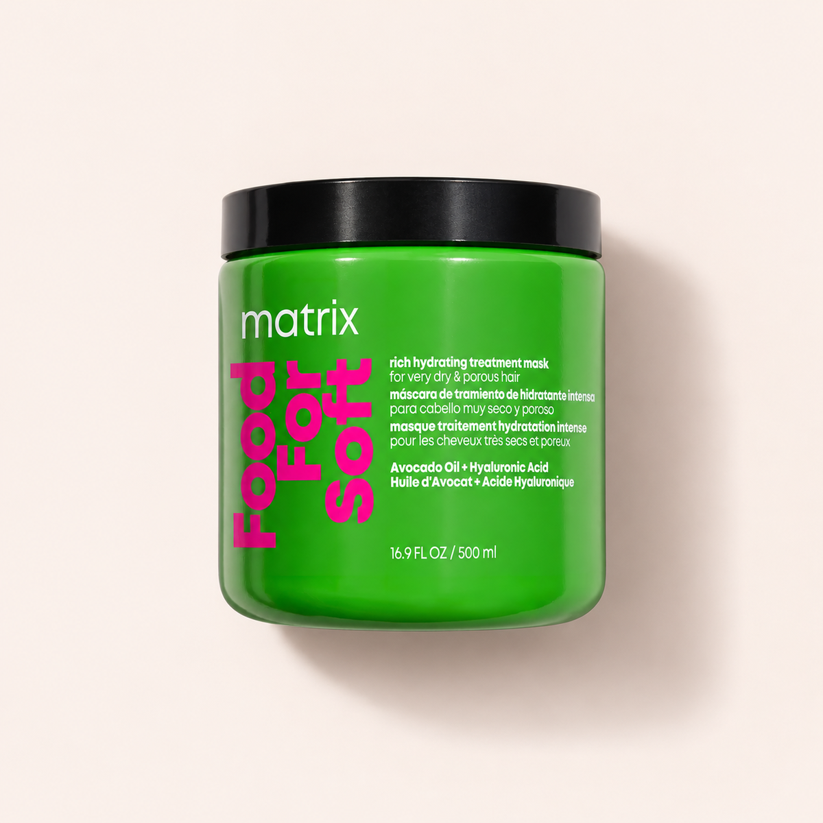 Matrix Food For Soft Rich Hydrating Treatment Mask, maska na vlasy 500 ml – MrRizz