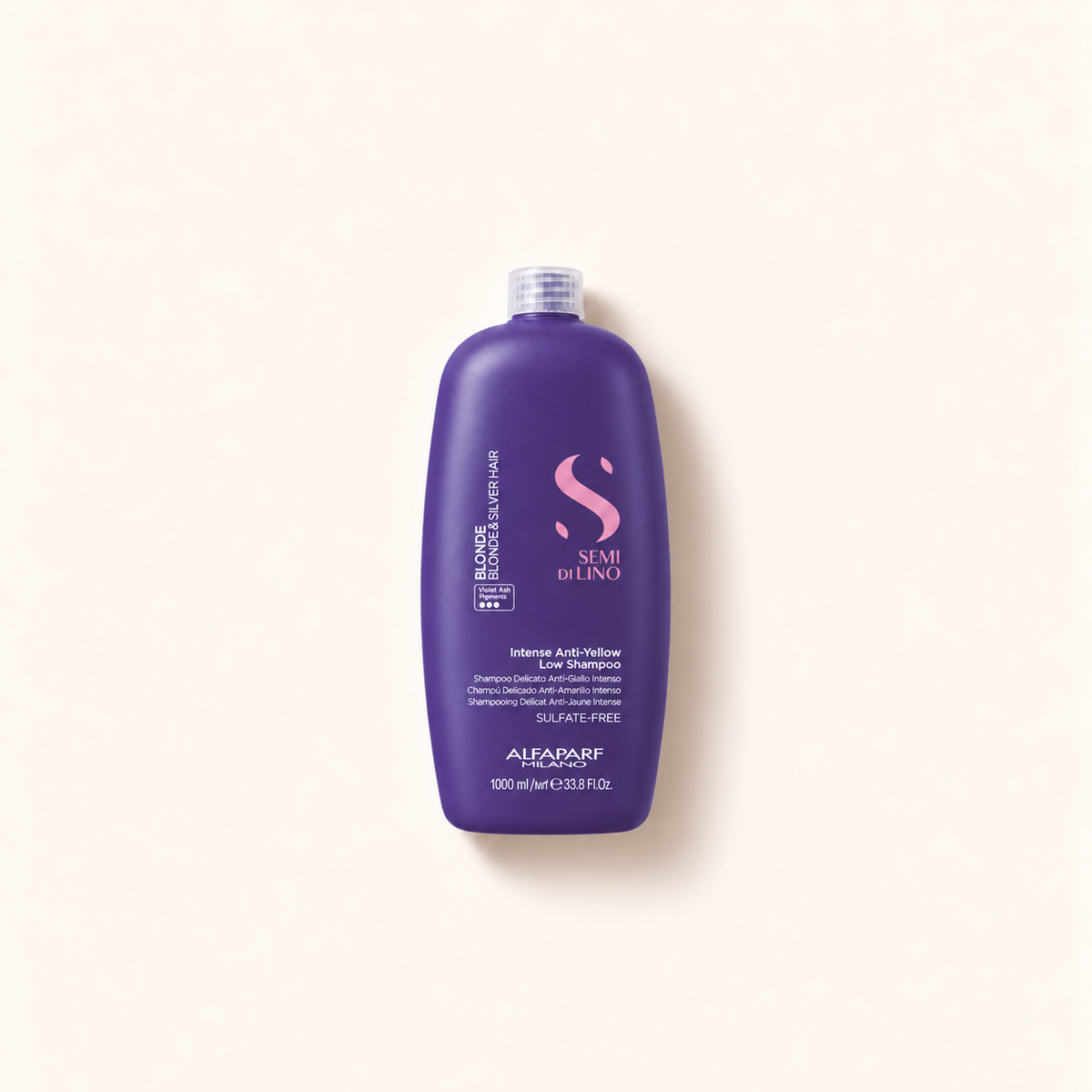 ALFAPARF MILANO Semi Di Lino Blonde Intense Anti-Yellow Low Shampoo šampon 1000 ml – MrRizz