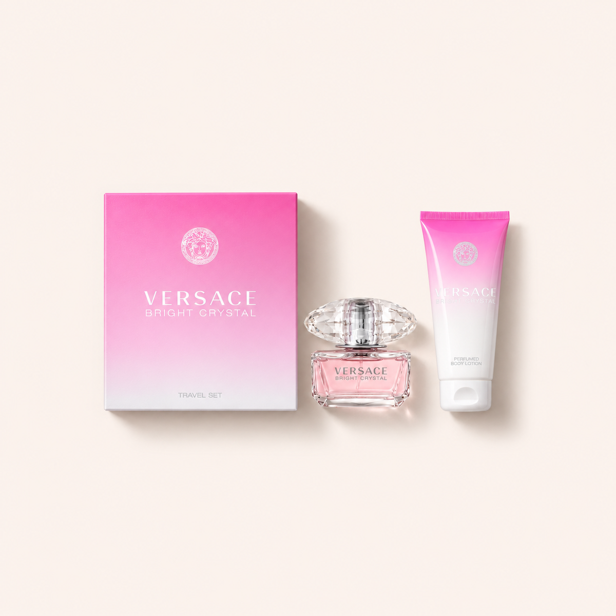 Versace Bright Crystal dárková sada EDT 50 ml + tělové mléko 100 ml – MrRizz
