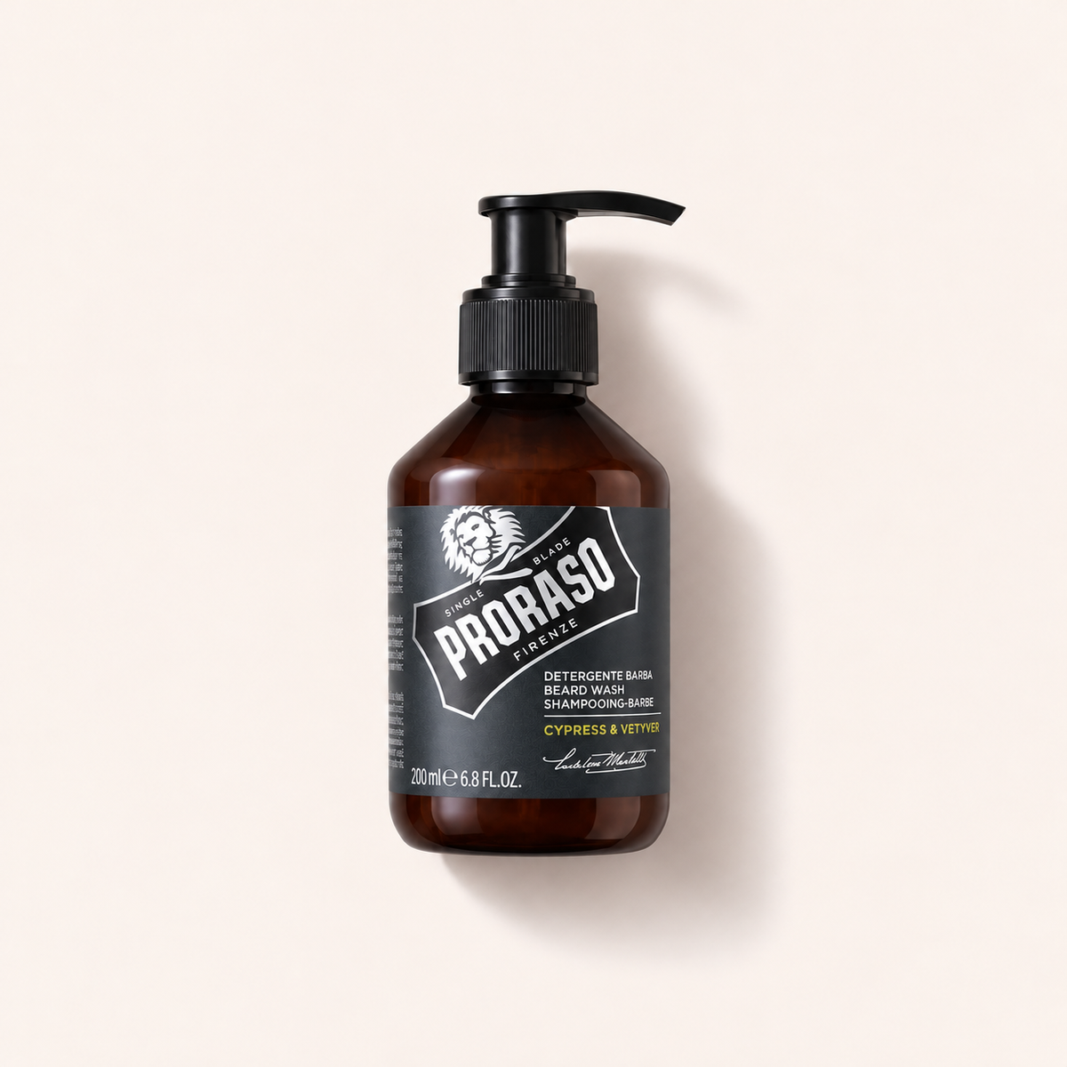 PRORASO Cypress & Vetyver Beard Wash 200 ml