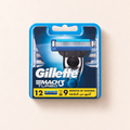 Gillette Mach3 Turbo náhradní holicí hlavice, 12 kusů – MrRizz