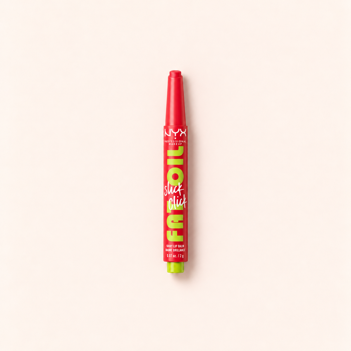 NYX Fat Oil Slick Click 10 Double Tap 2 g – tónovaný balzám na rty – MrRizz