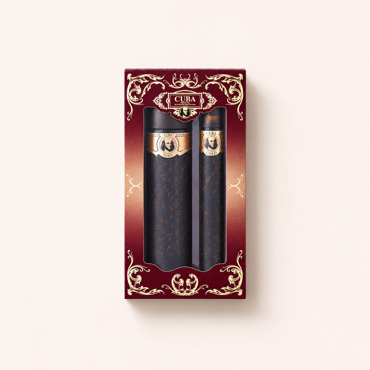 Cuba Gold, sada toaletních vod 100 ml a 35 ml – MrRizz
