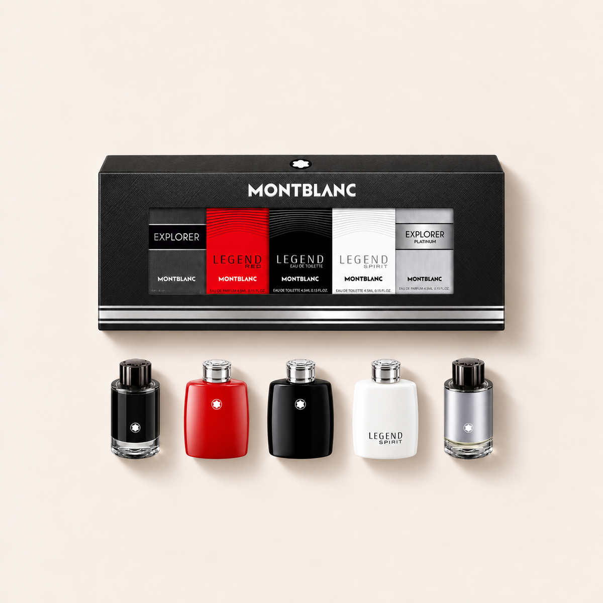 Montblanc – dárková sada pěti miniatur po 4,5 ml – MrRizz