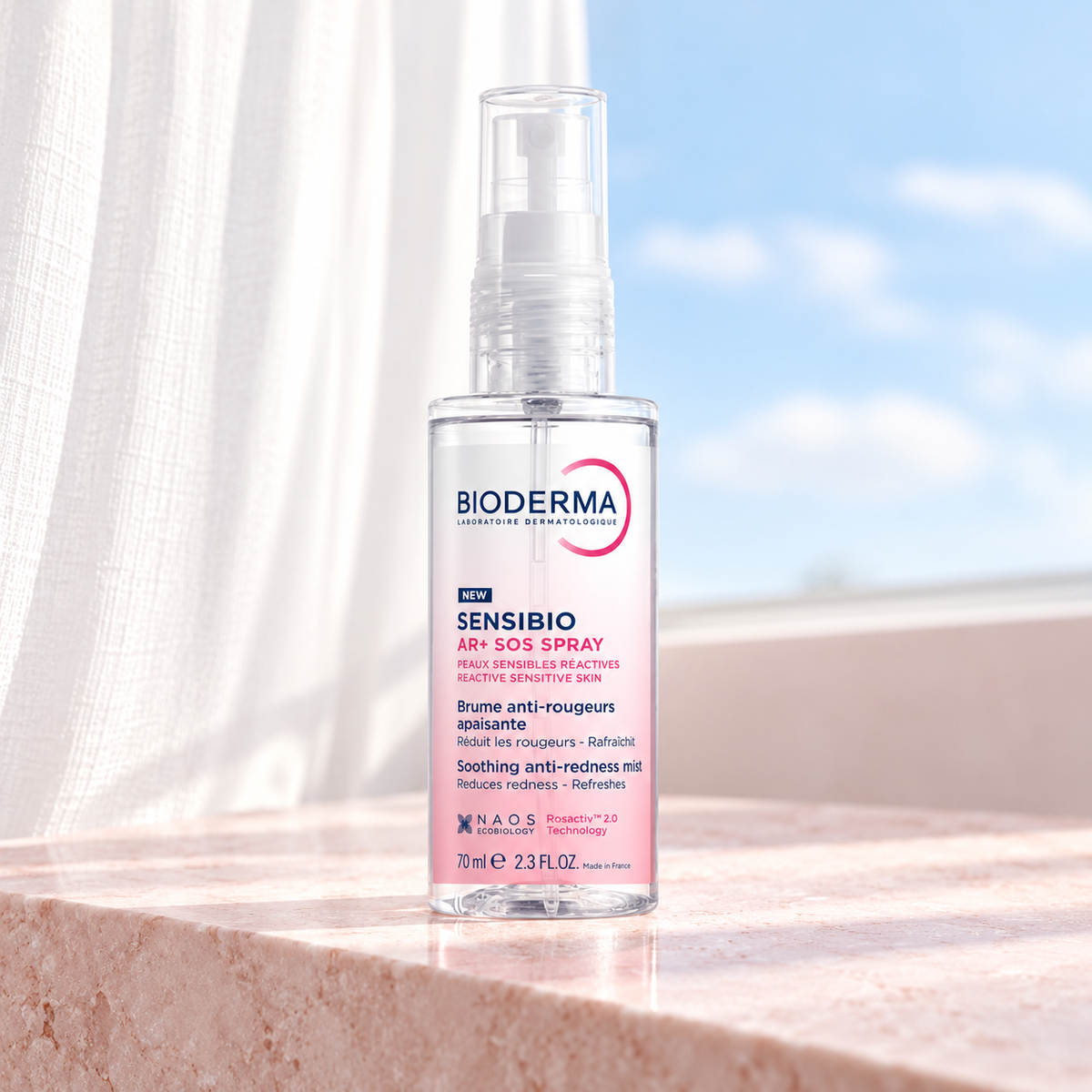 BIODERMA Sensibio AR+ SOS Spray 70 ml – atmosférická fotografie – MrRizz
