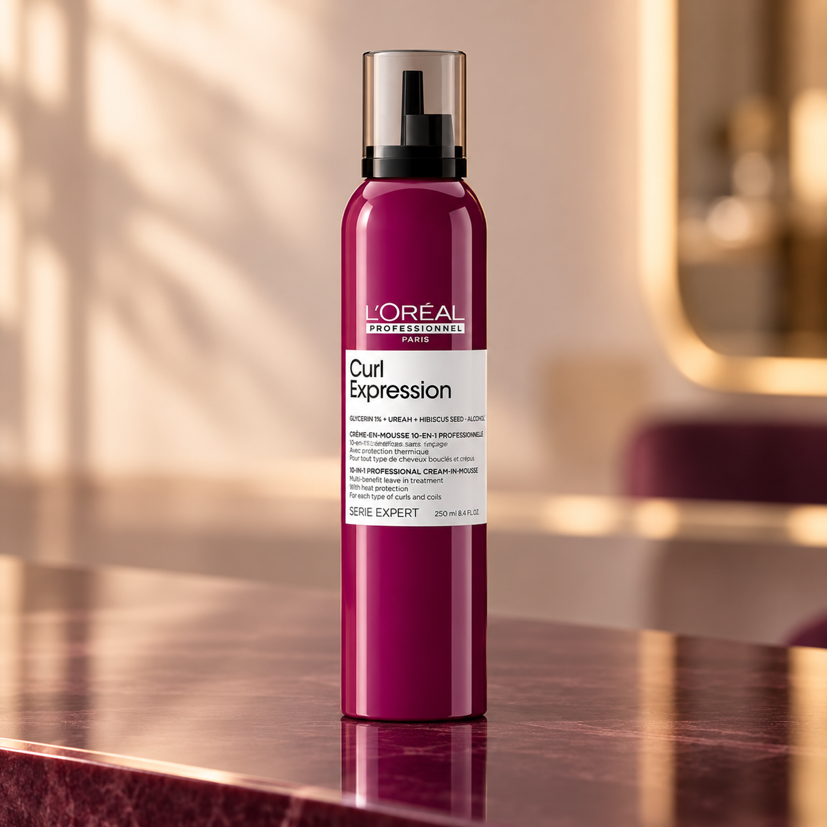 L'Oréal Professionnel Curl Expression 10-In-1 Professional Cream-In-Mousse 250 ml – atmosférická fotografie – MrRizz