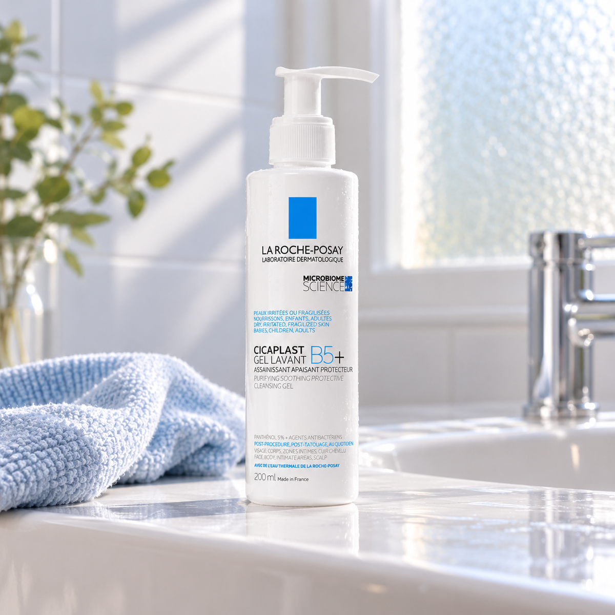 La Roche-Posay Cicaplast Lavant B5 200 ml – atmosférická fotografie – MrRizz