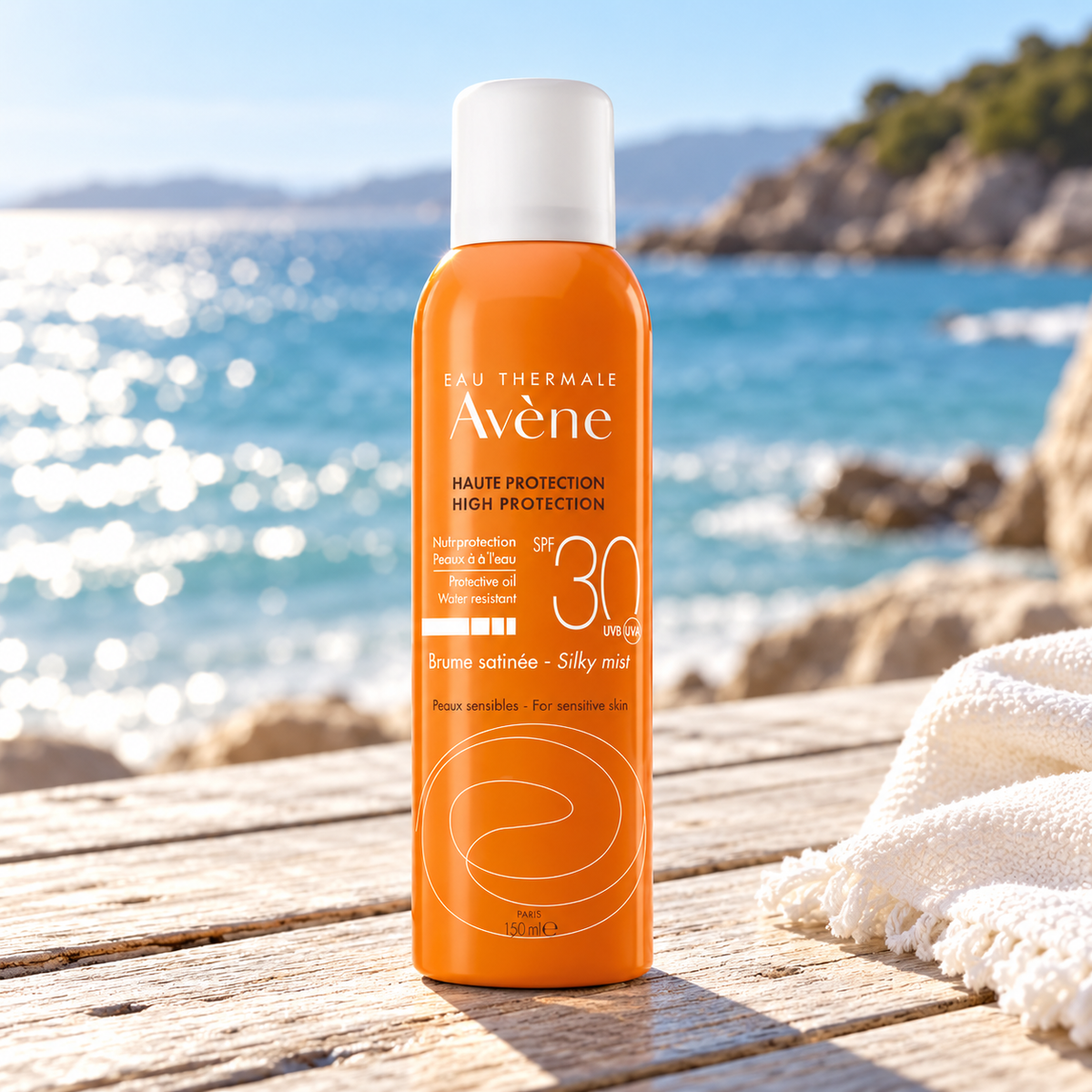 Avene Sun Silky Mist 150 ml – atmosférická fotografie – MrRizz