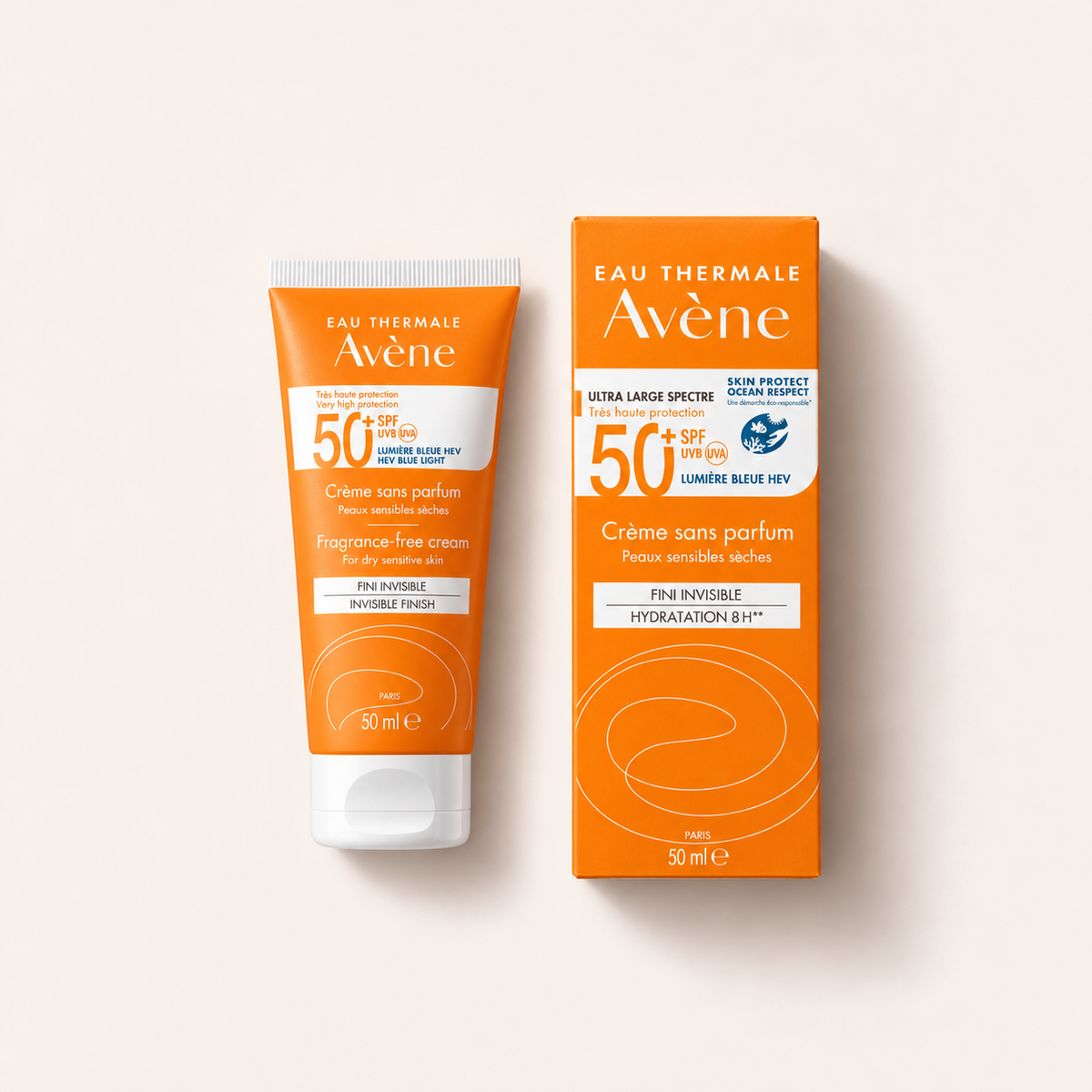 Avene Sun Cream Invisible Finish 50 ml – výrobek s originálním obalem – MrRizz