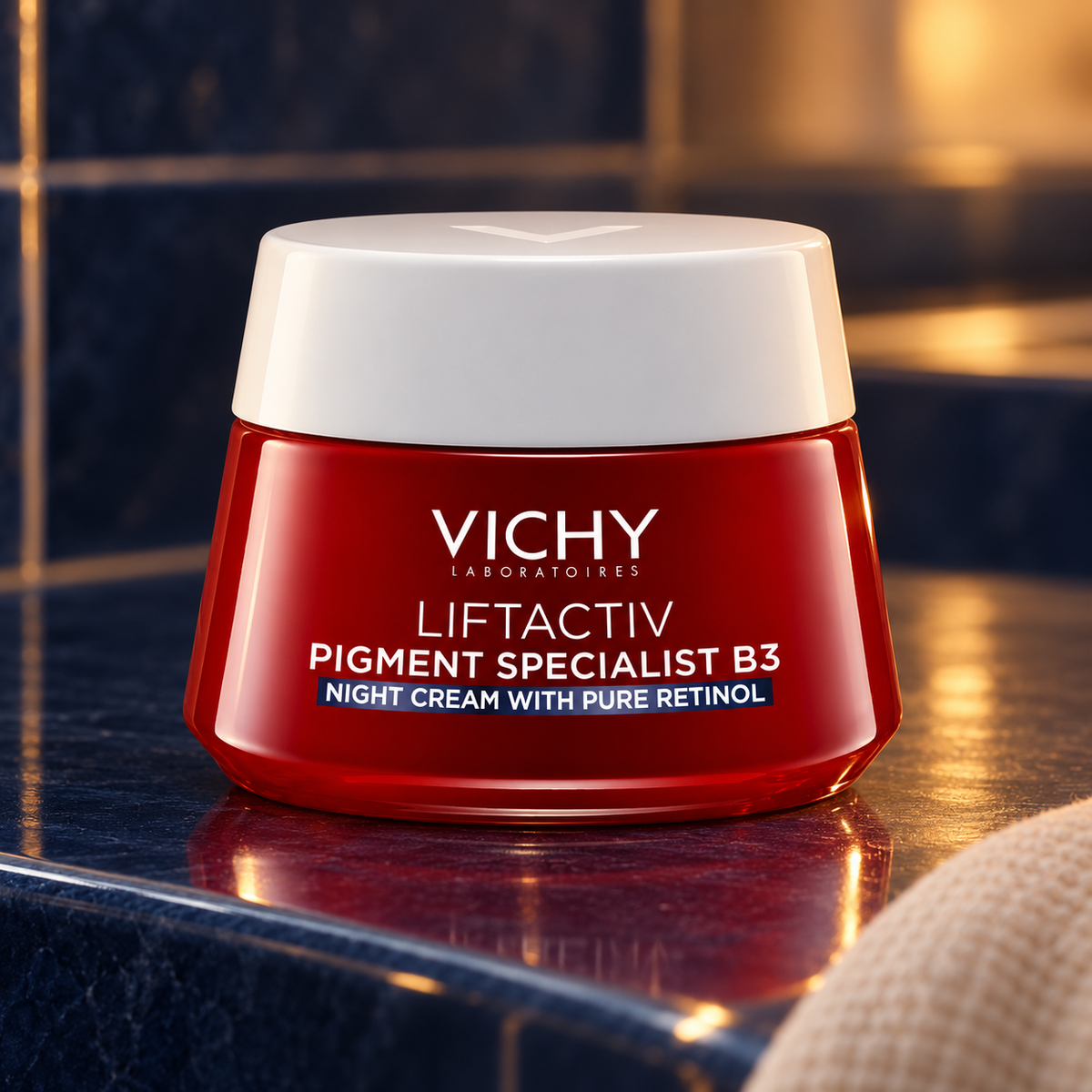 Vichy Liftactiv B3 Anti-Dark Spots Night Cream 50 ml – atmosférická fotografie – MrRizz