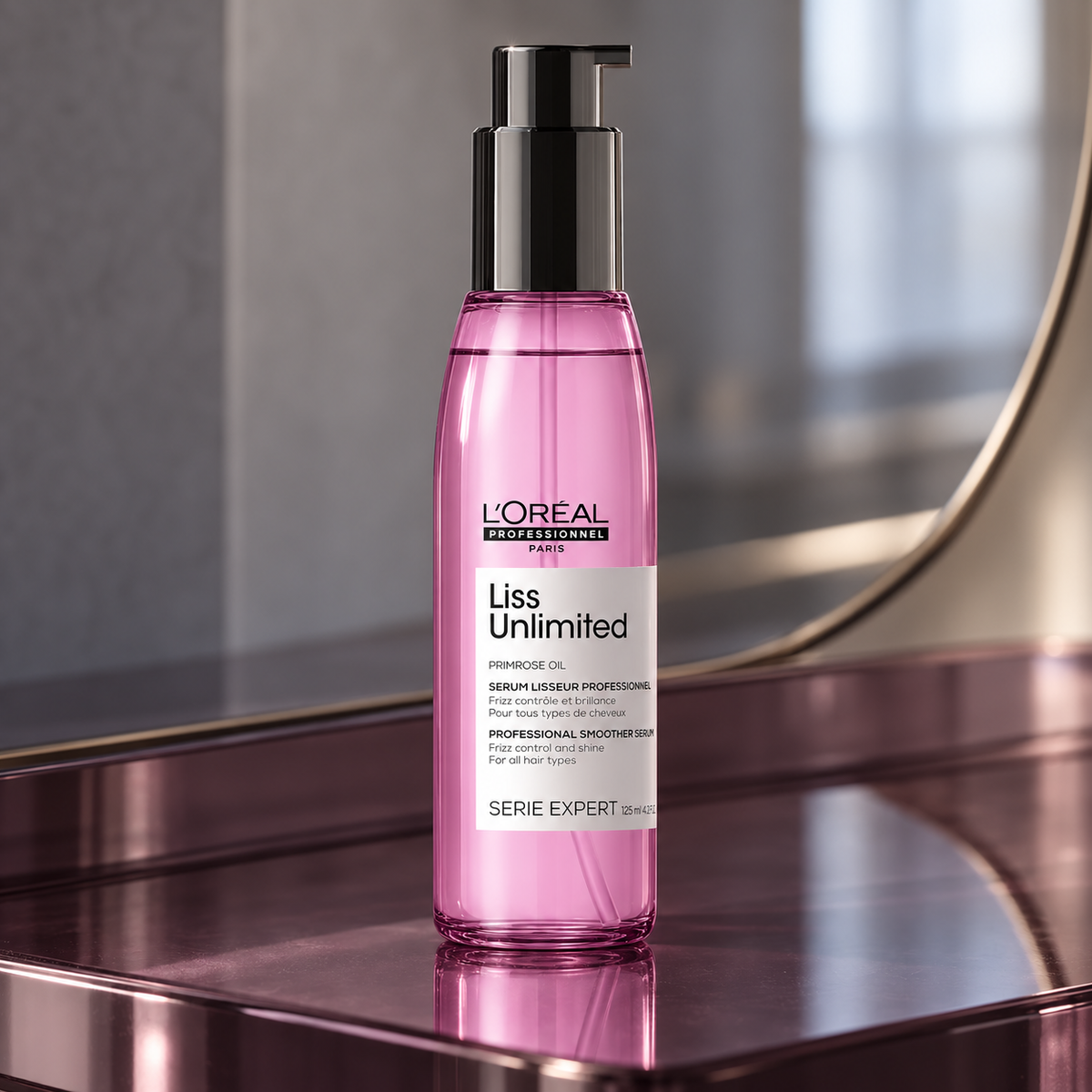 L'Oréal Professionnel Liss Unlimited Professional Smoother Serum 125 ml – atmosférická fotografie – MrRizz