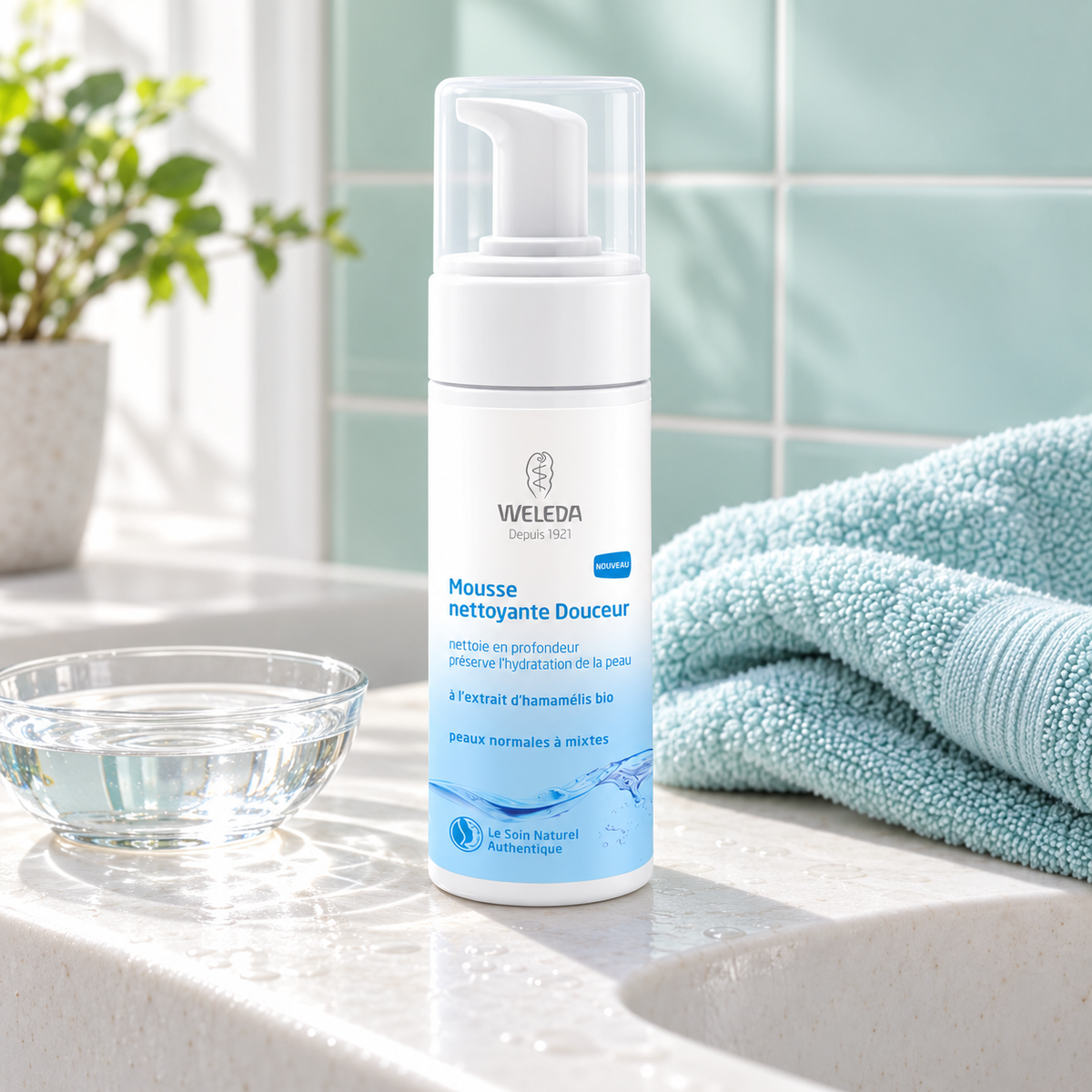 Weleda Gentle Cleansing Foam 150 ml – atmosférická fotografie – MrRizz