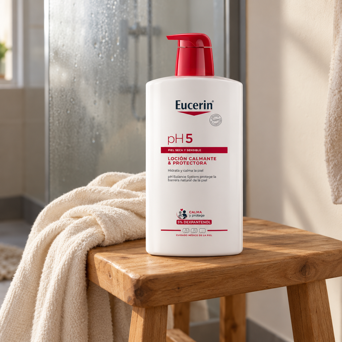 Eucerin pH5 Body Lotion 1000 ml – atmosférická fotografie – MrRizz