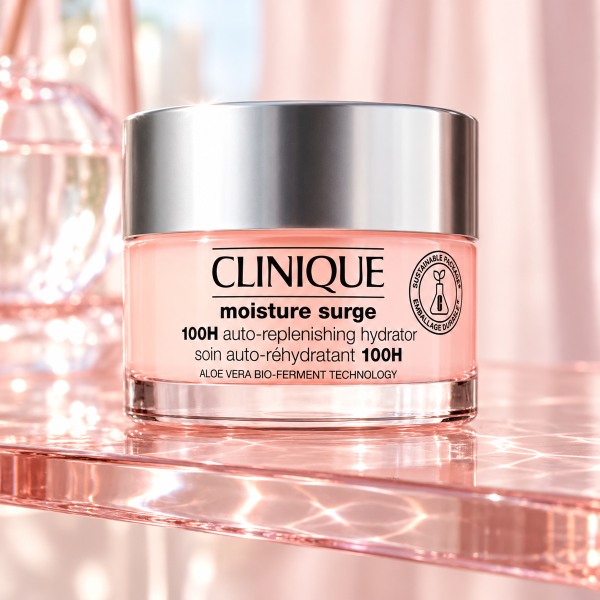Clinique Moisture Surge 100H Auto-Replenishing Hydrator 50 ml – atmosférická fotografie – MrRizz