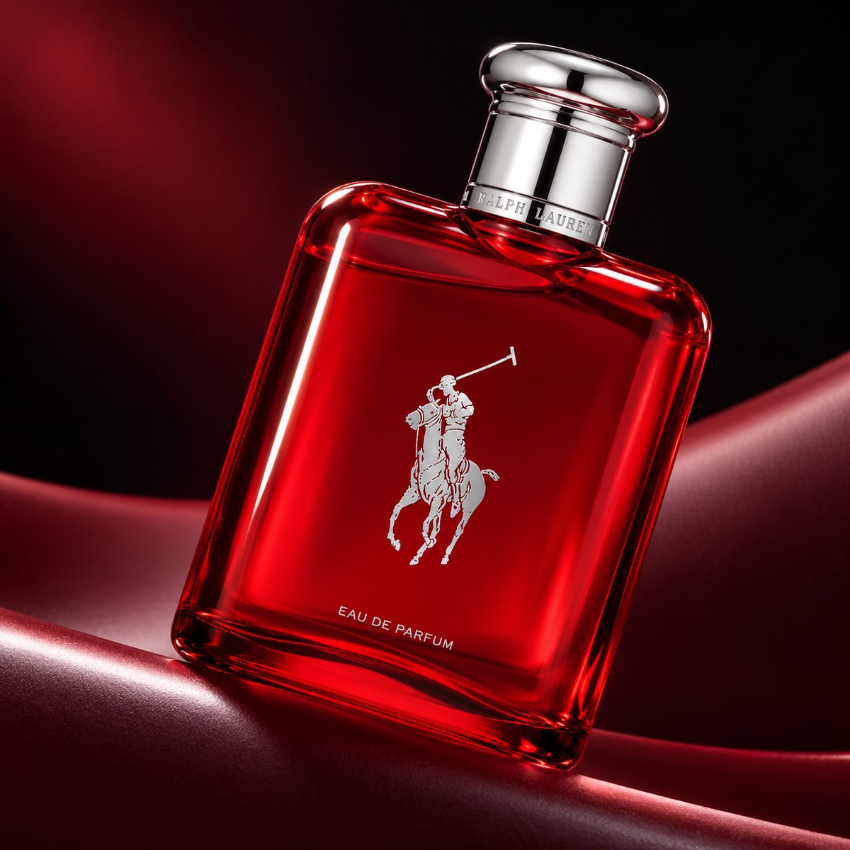 Ralph Lauren Polo Red EDP 75 ml – atmosférická fotografie – MrRizz