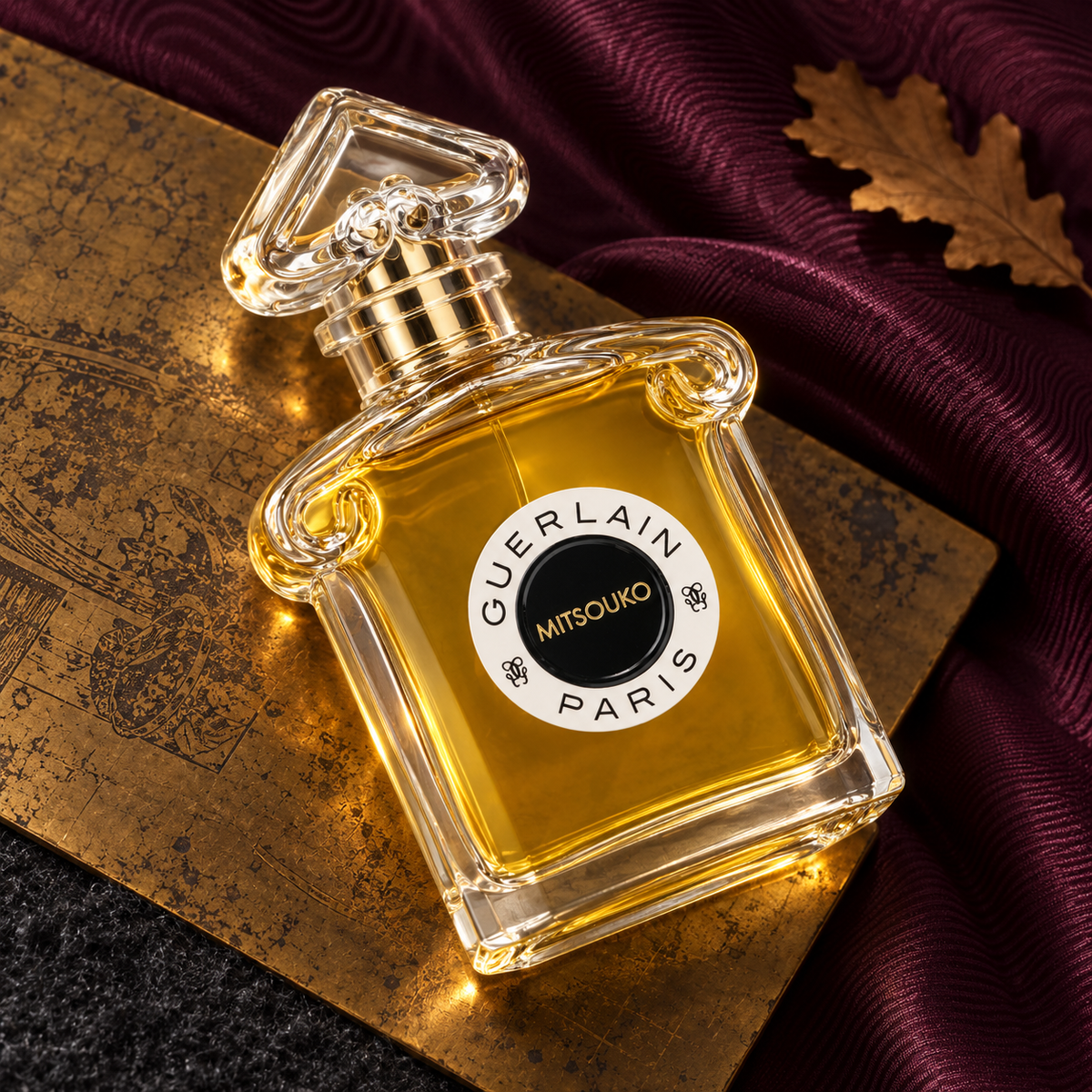 Guerlain Mitsouko EDP 75 ml – atmosférická fotografie – MrRizz