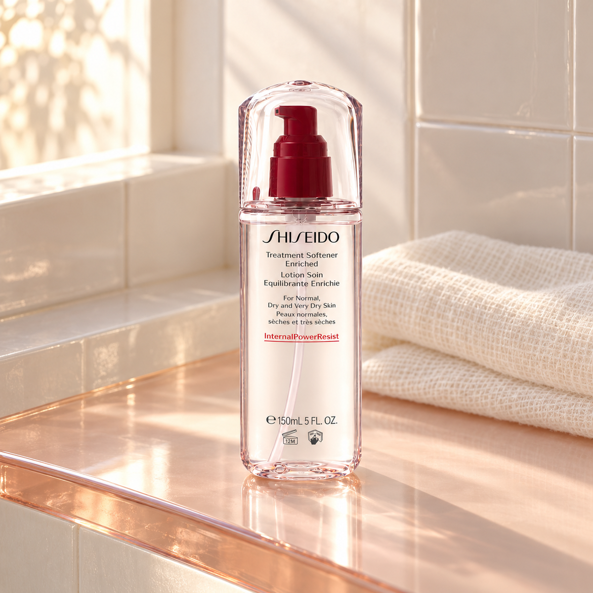 Shiseido Treatment Softener Enriched 150 ml – atmosférická fotografie – MrRizz