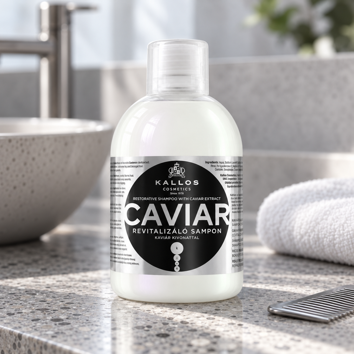 Kallos Cosmetics Caviar Restorative 1000 ml – atmosférická fotografie – MrRizz