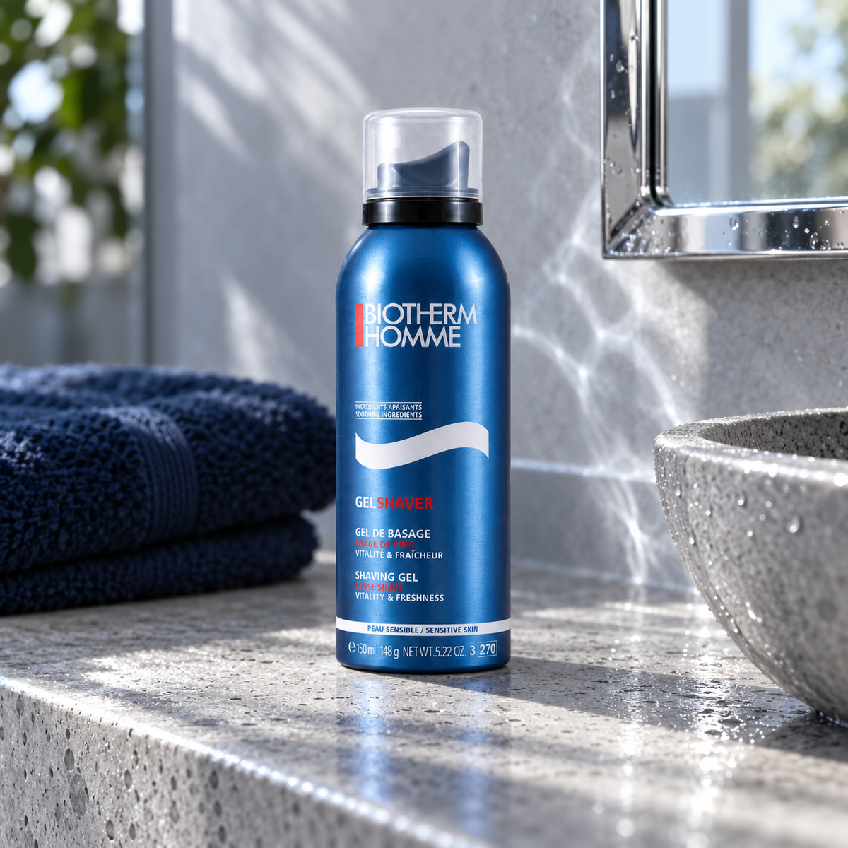 Biotherm Homme Gel Shaver 150 ml – atmosférická fotografie – MrRizz