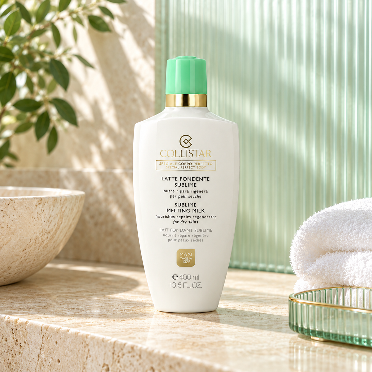 Collistar Special Perfect Body Sublime Melting Milk 400 ml – atmosférická fotografie – MrRizz