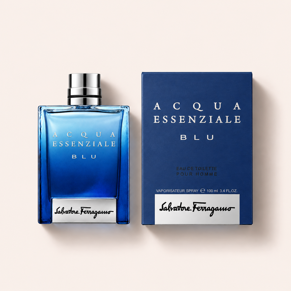 Ferragamo Acqua Essenziale Blu EDT 100 ml – výrobek s originálním obalem – MrRizz
