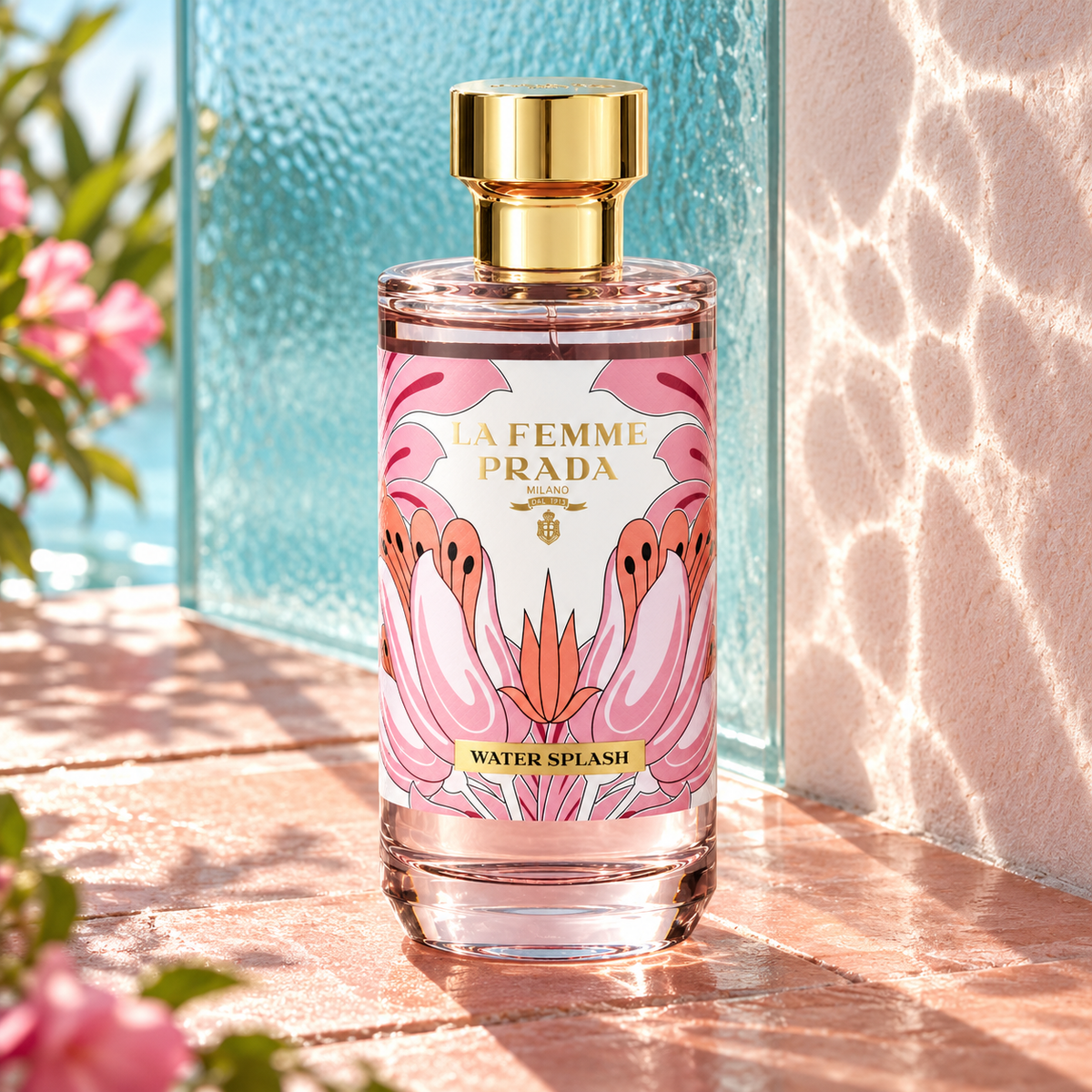 Prada La Femme Water Splash EDT 150 ml – atmosférická fotografie – MrRizz