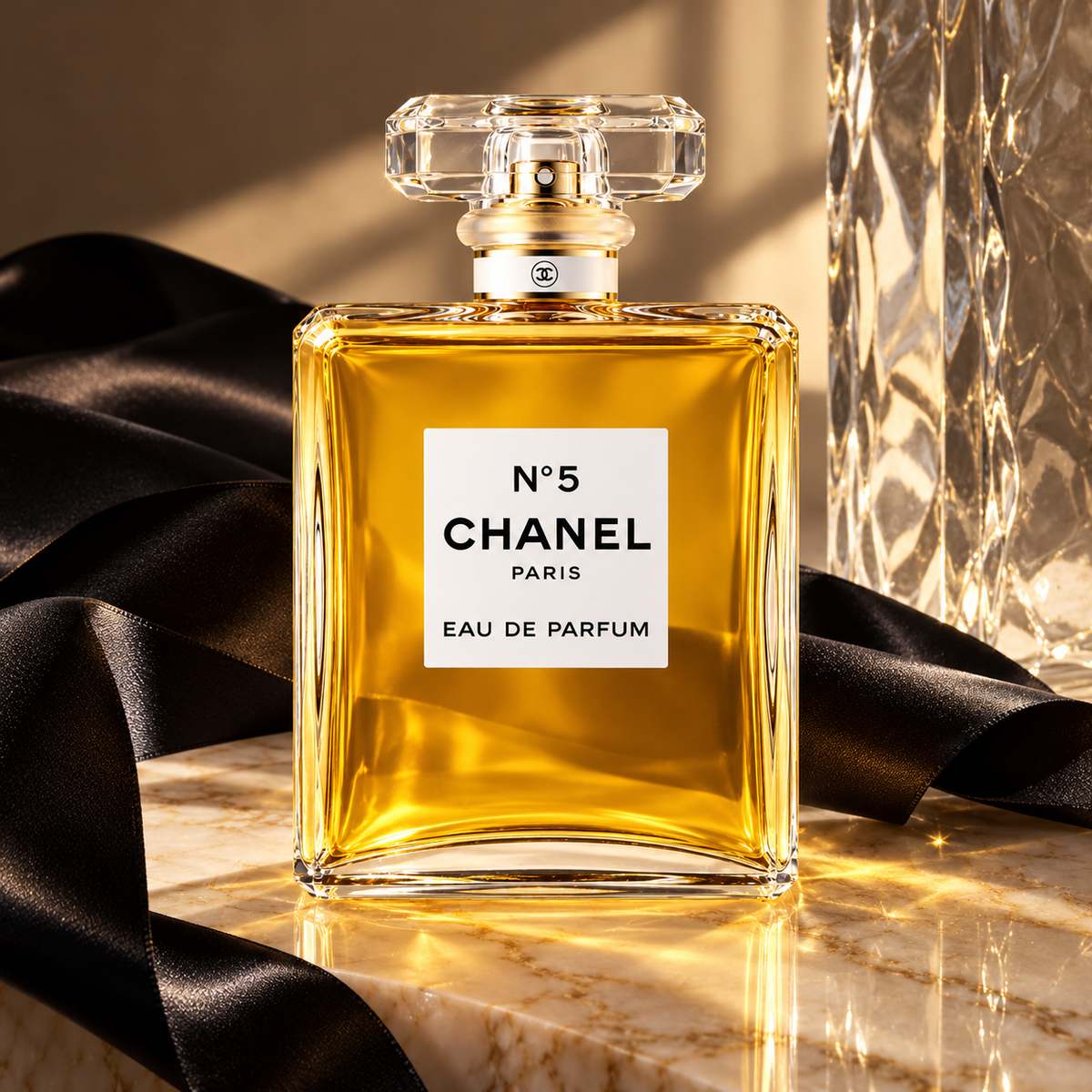 Chanel N°5 EDP 200 ml – atmosférická fotografie – MrRizz